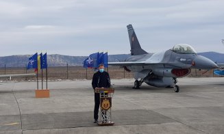 Ce a făcut președintele Iohannis la Baza Aeriană din Câmpia Turzii: „Sunt mulțumit de ce am găsit aici”