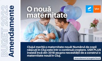 Amendamentele USR pentru bugetul de la Cluj-Napoca: Protejarea zonei Hoia, maternitate nouă sau modernizare P-ța Mihai Viteazu