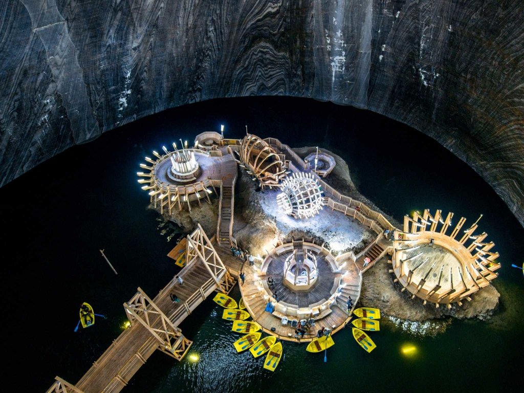 Salina Turda s-a modernizat: "Cel mai spectaculos subteran din lume"