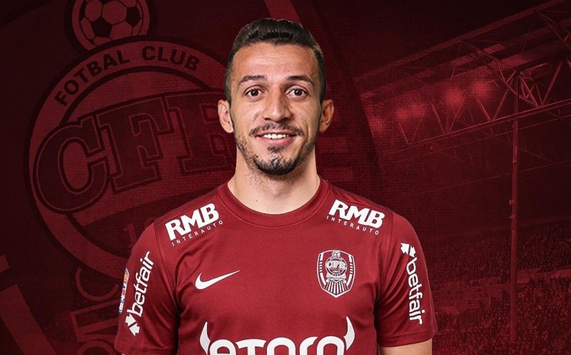 Transferul lui Roger, oficializat de CFR Cluj