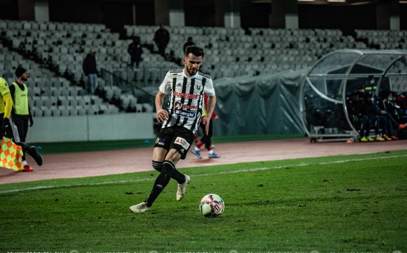 “U” Cluj s-a despărțit de Nicolae Pîrvulescu. Jucătorul va continua în Liga a 2-a