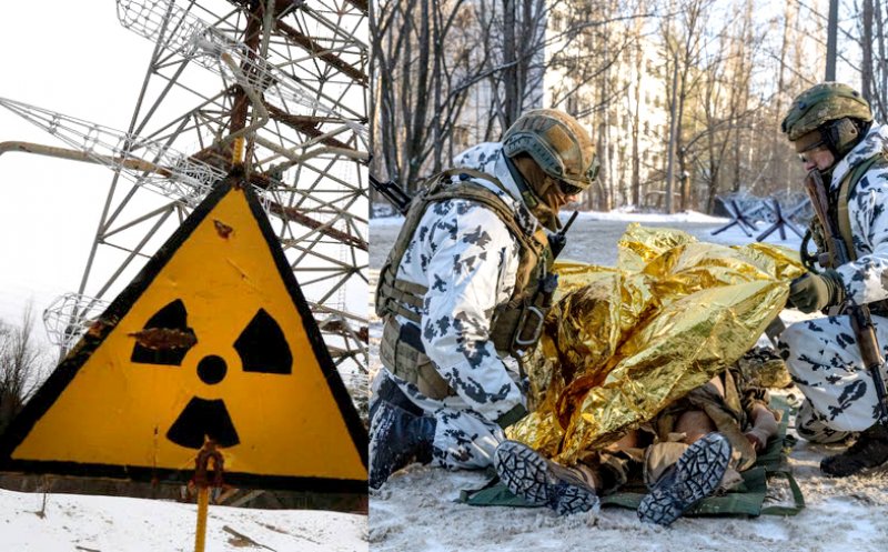 Centrala nucleară de la Cernobîl a ajuns într-o singură zi pe mâinile armatei lui Putin. Pericol RADIOACTIV