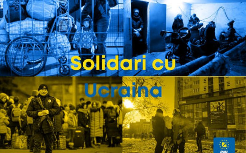Daniel Buda cere solidaritate cu refugiații din Ucraina. PNL Cluj demarează o campanie de strângere de fonduri