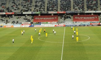 "U" Cluj s-a distrat contra Concordiei Chiajna la primul meci oficial din 2022