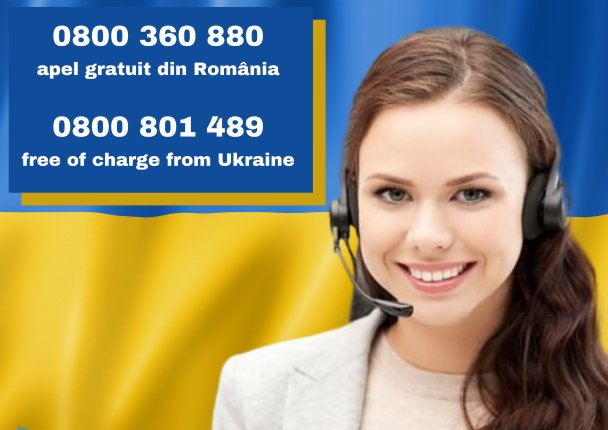 Număr gratuit și platformă online pentru pentru refugiații ucraineni, puse la dispoziție de o companie din Cluj