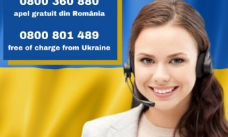 Număr gratuit și platformă online pentru pentru refugiații ucraineni, puse la dispoziție de o companie din Cluj