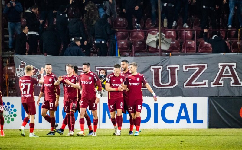 CFR Cluj, misiune îndeplinită la Voluntari. Campioana a obținut trei puncte pe terenul ilfovenilor