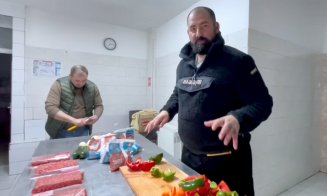 Chef Adi Hădean, la Vama Sighet: ”Suntem aici pentru refugiații ucraineni, cu mâncare caldă și bună”