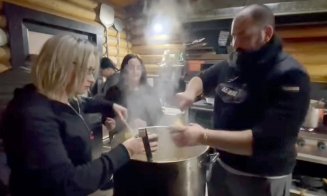 Chef Adi Hădean, la Vama Sighet: ”Suntem aici pentru refugiații ucraineni, cu mâncare caldă și bună”