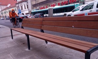 IMAGINI de pe şantierul 21 Decembrie: Mobilier stradal cu mufe USB, cişmea, internet, panouri publicitare şi refugii mai mari pentru călători