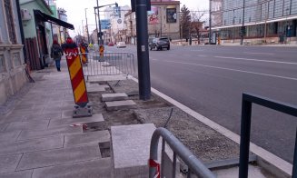 IMAGINI de pe şantierul 21 Decembrie: Mobilier stradal cu mufe USB, cişmea, internet, panouri publicitare şi refugii mai mari pentru călători