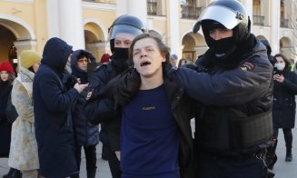 Tensiuni uriașe la Moscova din cauza războiului. Violențe, proteste și amenințări cu bombă