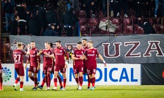 CFR Cluj a încheiat cu un succes la scor sezonul regulat al Ligii 1
