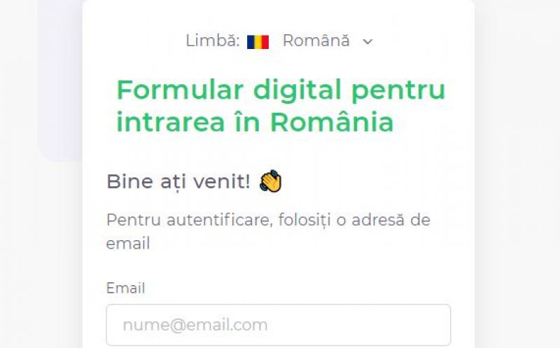 Guvern: Formularul PLF trebuie completat în continuare la intrarea în România