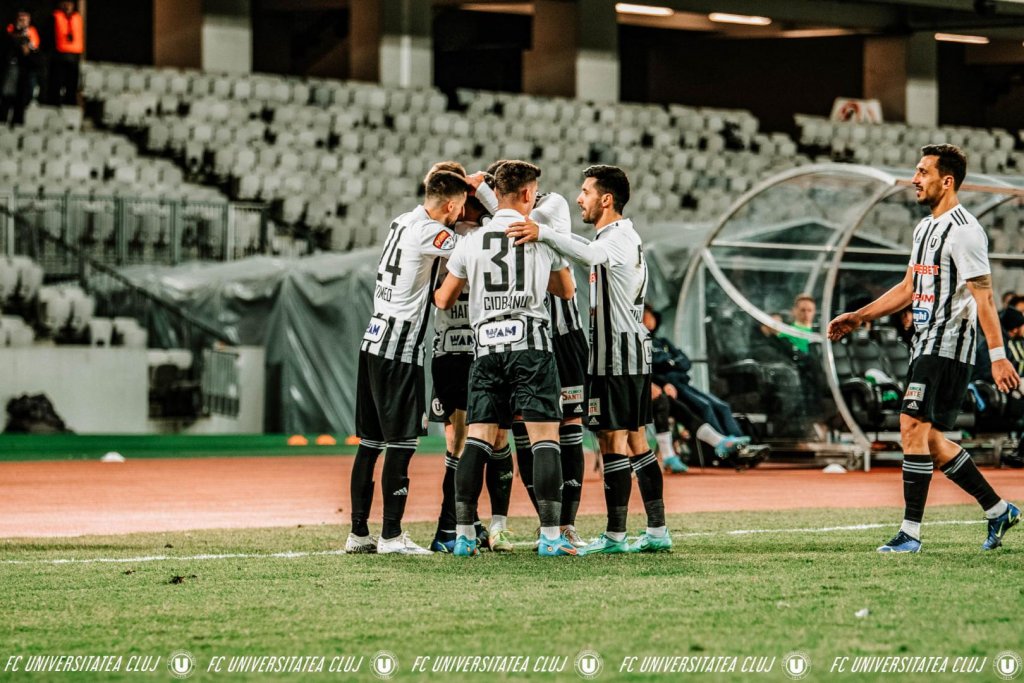 "U" Cluj, victorie fără emoții în ultimul meci al sezonului regulat