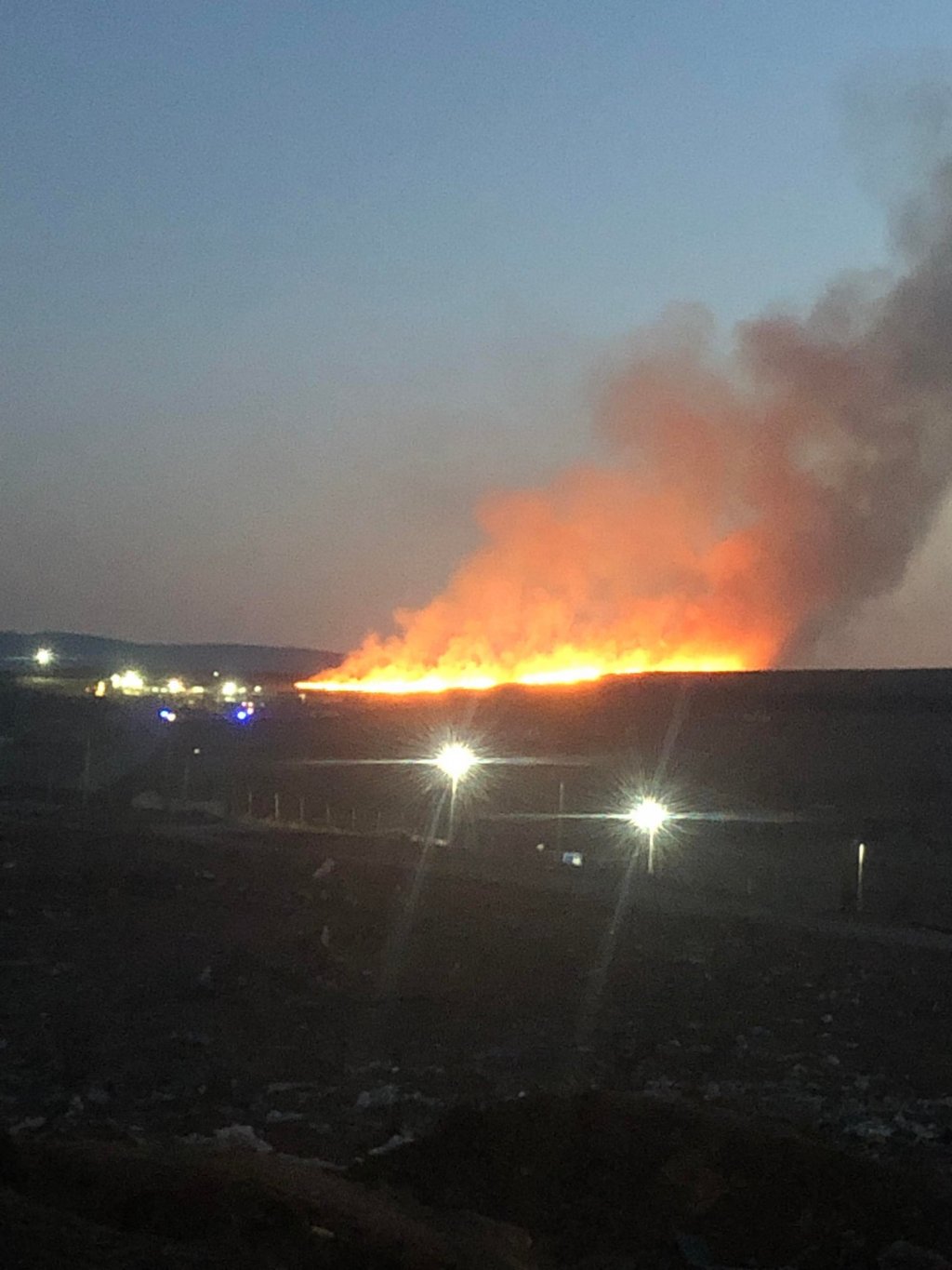 Incendiile de vegetație se țin lanț la Cluj. A luat foc și dealul de la rampa Pata Rât