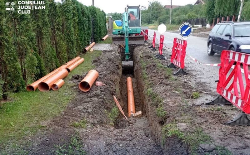 Cluj: Se repară infrastructura stricată de intervențiile la rețelele de apă și canalizare