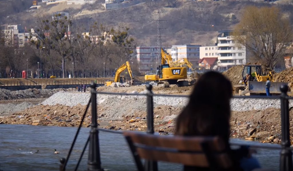 Boc: Modernizarea malurilor Someșului, în grafic. Încep lucrările și la platoul de la Sala Sporturilor