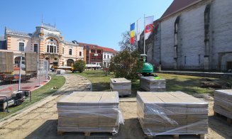 Cum se transformă centrul Turdei. Au început lucrările de modernizare