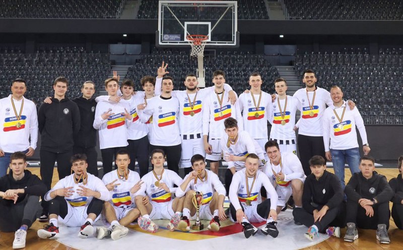 Viitorul sună bine. Juniorii U20 de la U-BT Cluj-Napoca au devenit campioni naționali