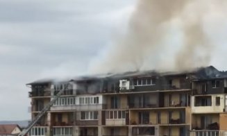 Intervenția la incendiul din Florești. Cum explică ISU Cluj "bâlbele" cu scara