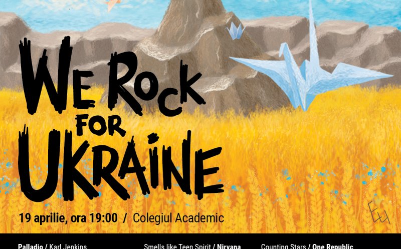 We Rock for Ukraine. Acorduri de rock simfonic și actori aduc mesajele celor care încă luptă și rezistă în țara vecină