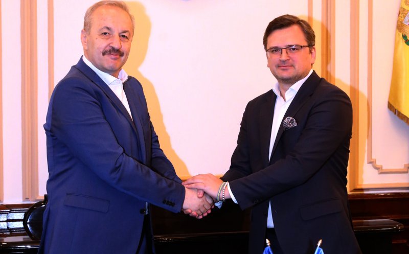 Ce a discutat Vasile Dîncu cu ministrul ucrainean de Externe