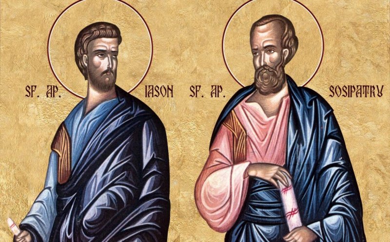 Calendar Ortodox 28 aprilie. Sfinții Apostoli Iason și Sosipatru sunt prăzuiți de creștini