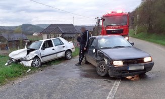 ACCIDENT în Cluj: A intervenit descarcerarea pentru o femeie rănită