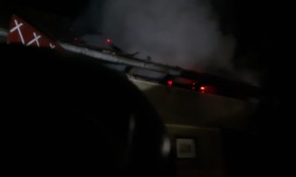 Incendiu într-o localitate din Cluj. Pompierii au intervenit cu două autospeciale