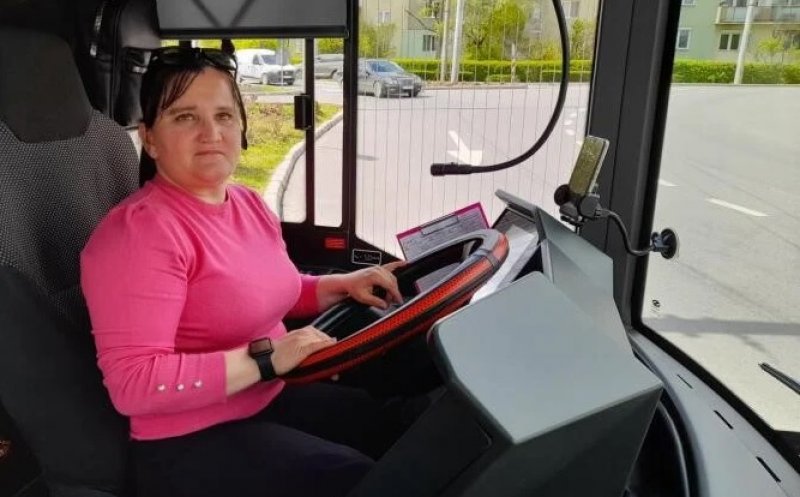 Cum e să fii șoferiță de autobuz electric în Cluj-Napoca