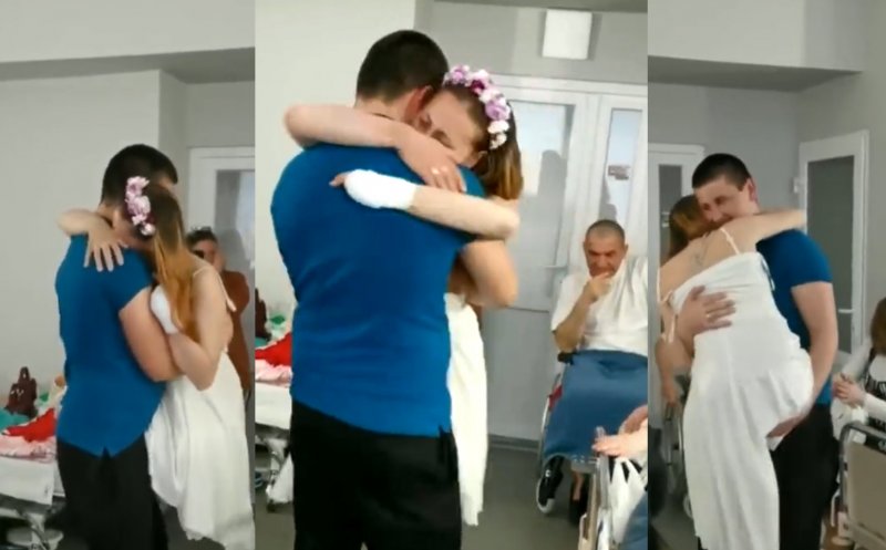 Şi-a pierdut ambele picioare în explozia unei mine ruseşti, dar s-a căsătorit în spital