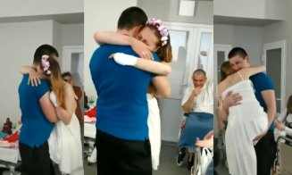 Şi-a pierdut ambele picioare în explozia unei mine ruseşti, dar s-a căsătorit în spital