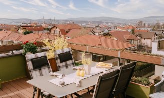 Penthouse, cu terasă panoramică de 100 mp, la Cluj-Napoca. Cât costă