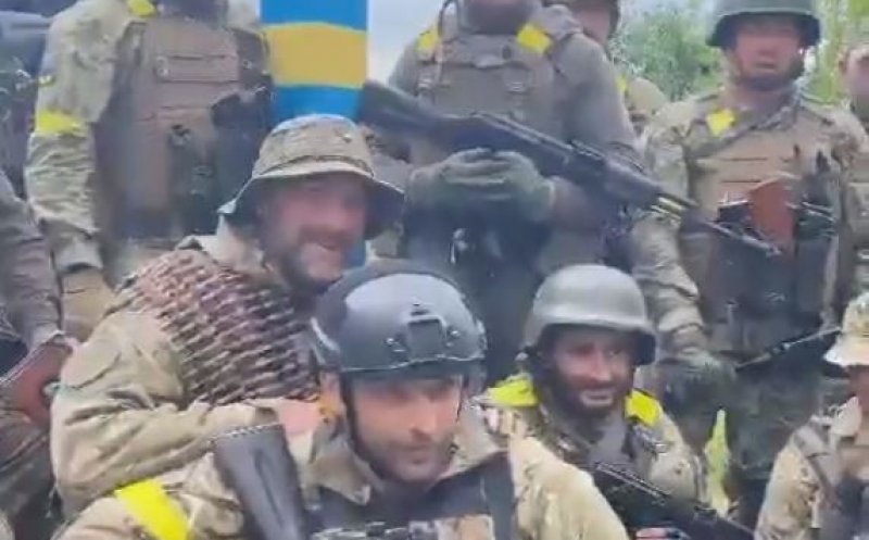 "Am reușit, domnule președinte!" Un batalion ucrainean îi transmite lui Zelenski că a ajuns la granița cu Rusia