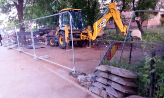 Gheretele de la ”Cocoșul de Aur” din Mănăștur au fost demolate. Stația CTP e tot acolo