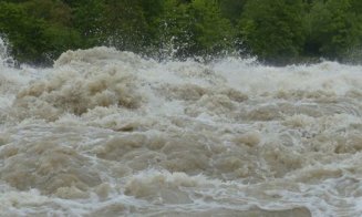 ALERTĂ hidrologică: Risc de viituri pe trei râuri din Cluj