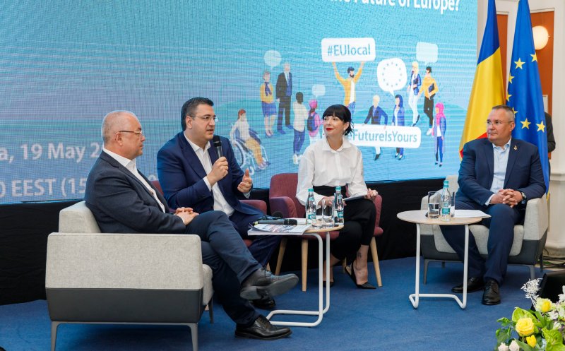 Dialogul local a reunit tineri la Cluj-Napoca pentru discuții cu liderii UE, naționali și locali despre democrație, educație și viitorul Europei