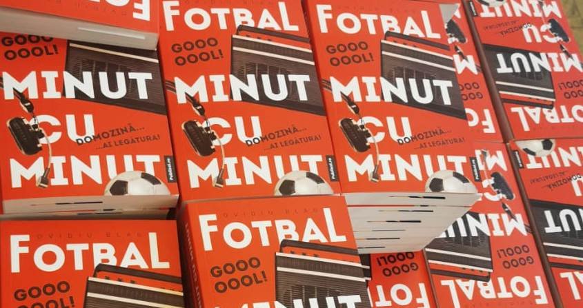 “Fotbal Minut cu Minut”, transformat în carte de Ovidiu Blag