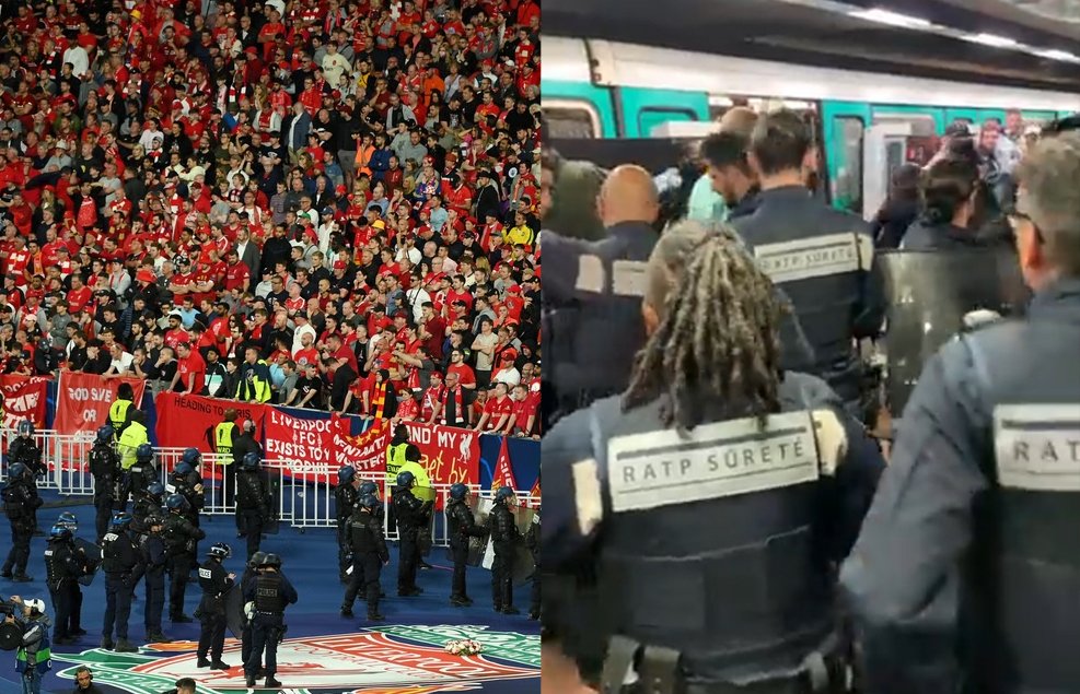 Armate de tâlhari au jefuit mii de fani ai lui Real Madrid şi ai lui Liverpool la finala Champions League din Paris. Multe fete au fost dezbrăcate în stradă