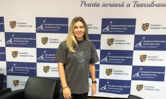 Simona Halep a ajuns la Cluj pentru Sports Festival