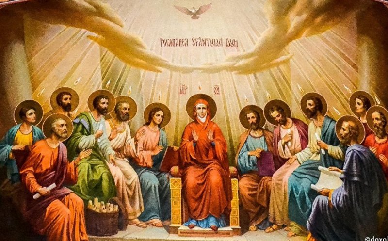 Rusaliile sau Pogorârea Sfântului Duh, sărbătoarea întemeierii Bisericii