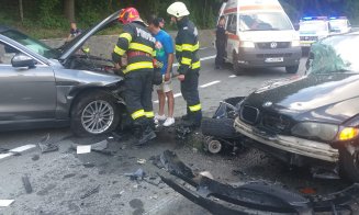 Dezastru pe Cluj-Oradea! Accident cu patru mașini lângă restaurantul din Negreni/ Se circulă alternativ