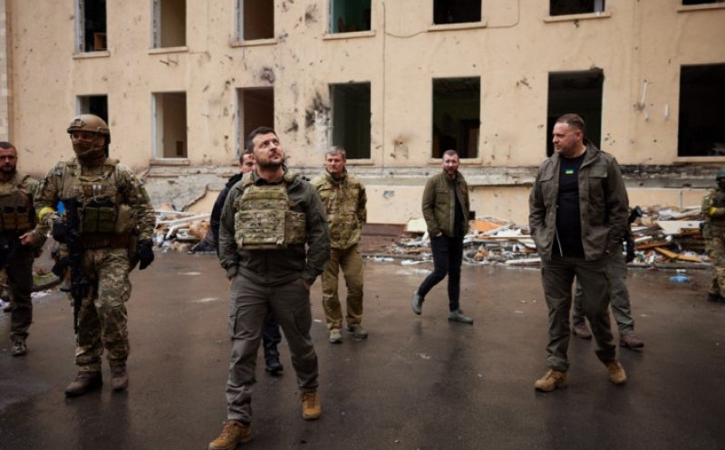 Zelenski: "Lupta pentru Donbas va rămâne în istorie drept una dintre cele mai violente bătălii din Europa. Avem de-a face cu răul absolut"