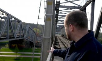 Pod feroviar din Ucraina, RECONSTRUIT ÎN 29 DE ZILE, după ce a fost distrus de bombele ruşilor
