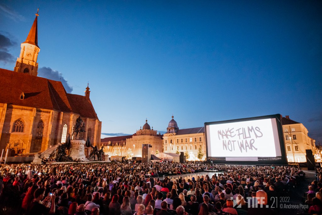 "Make films, not war!" A început TIFF 2022. Chirilov: Anul acesta vă încurajez să vă certaţi despre filme