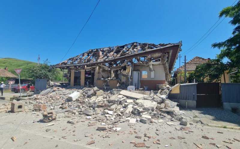 Pompierii clujeni au stabilit cauza EXPLOZIEI la casa din Apahida