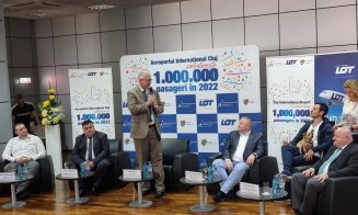 Aeroportul Internațional Cluj a sărbătorit pasagerul 1 MILION în 2022! Este un cunoscut antreprenor care locuiește în SUA