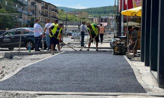 Primarul Bogdan Pivariu, în vizită pe șantierul străzii Eroilor din Florești. Lucrările vor dura 7 luni
