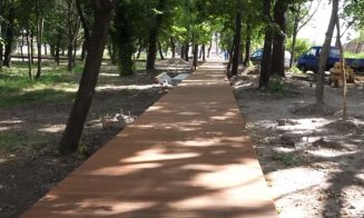 Avansează lucrările în două parcuri din Cluj-Napoca